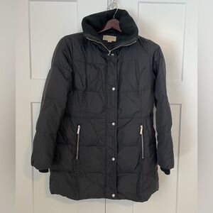 MICHAEL Michael Kors Black Down Puffer Coat M